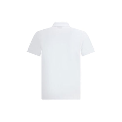 Polo Fendi de algodón blanco