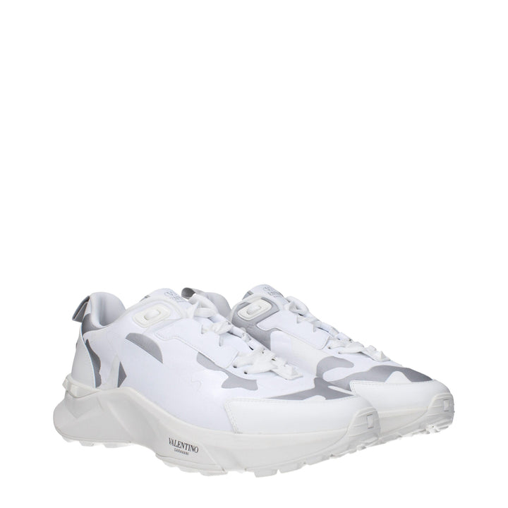 Zapatillas deportivas de tela blanca Valentino Garavani