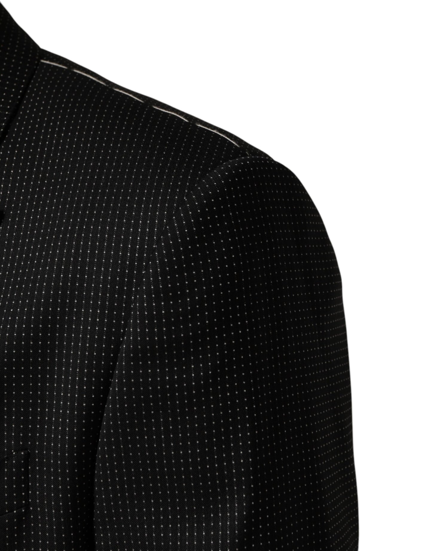 Chaqueta americana de esmoquin negra de Dolce & Gabbana de un solo botón