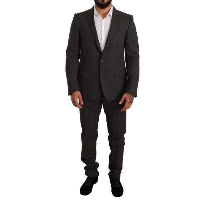 Costume deux pièces Dolce & Gabbana en laine vierge noire