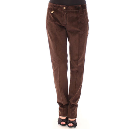 Pantalon décontracté Dolce & Gabbana en coton marron
