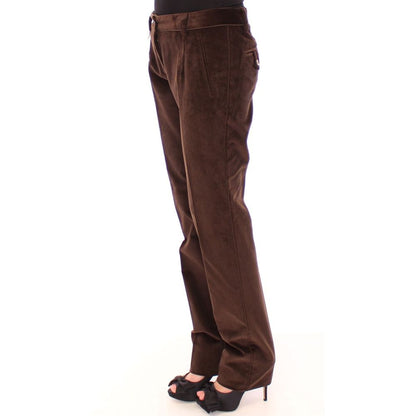 Pantalon décontracté Dolce & Gabbana en coton marron