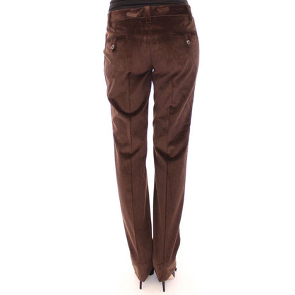 Pantalon décontracté Dolce & Gabbana en coton marron