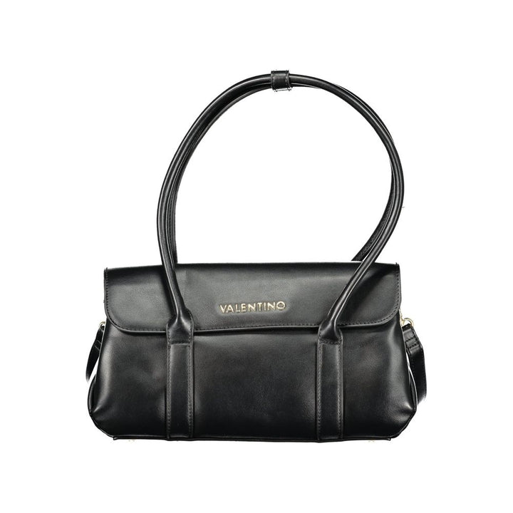 Mario Valentino Black Polyurethane Women's Bag