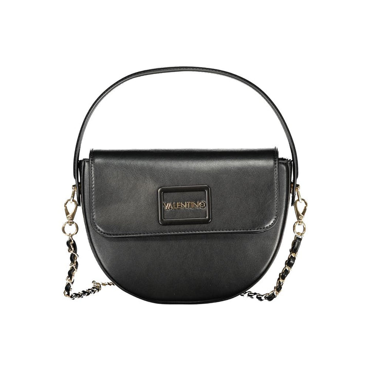 Mario Valentino Black Polyurethane Women's Bag