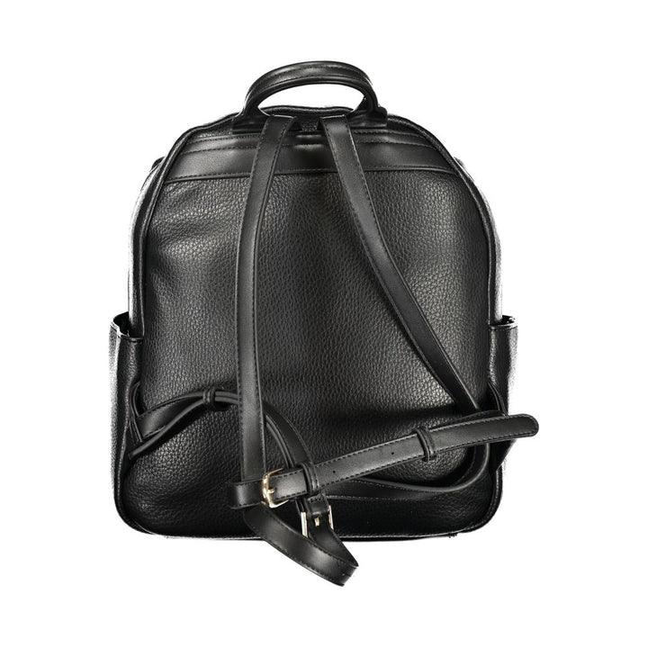 Mario Valentino Nero Polyurethane Women's Backpack