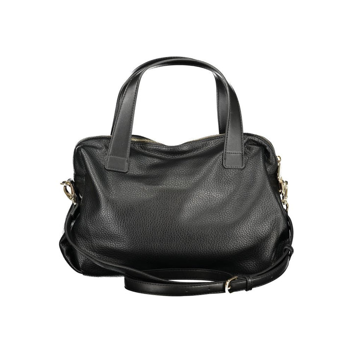Mario Valentino Black Polyurethane Women's Bag