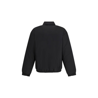 Veste longue Prada en polyamide recyclé noir