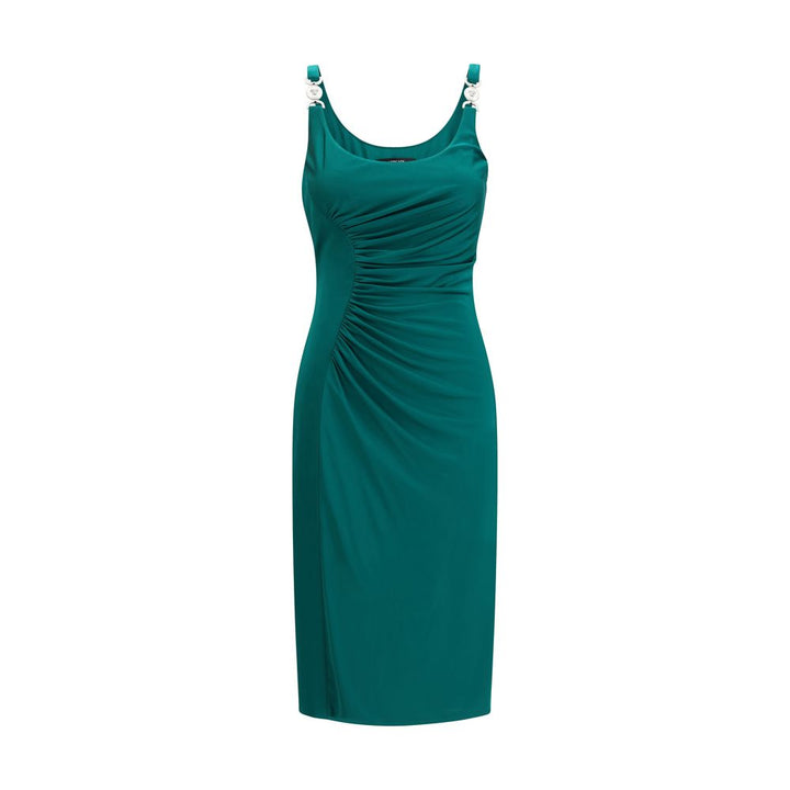 Vestido casual bicolor de viscosa de Versace
