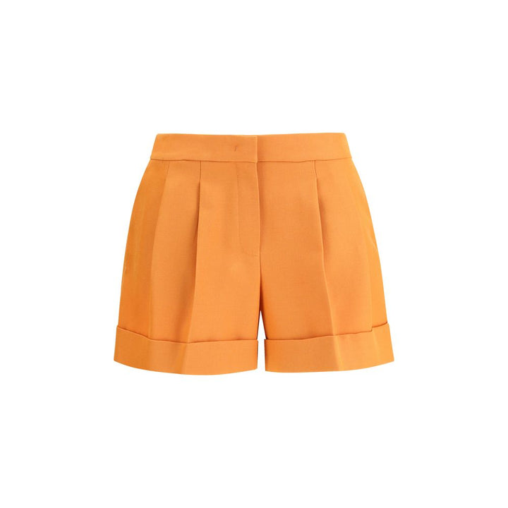 Pantalones cortos bermudas Fendi de lana naranja Oves Aries