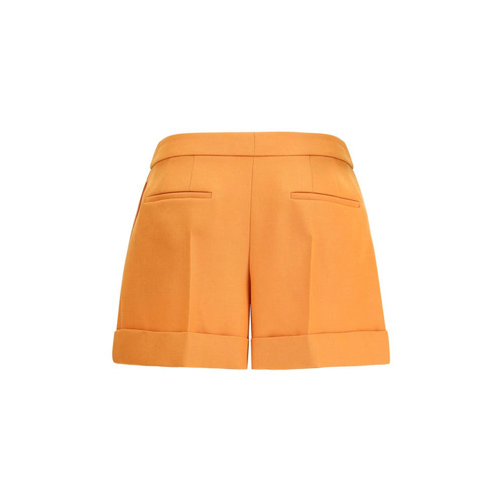 Pantalones cortos bermudas Fendi de lana naranja Oves Aries