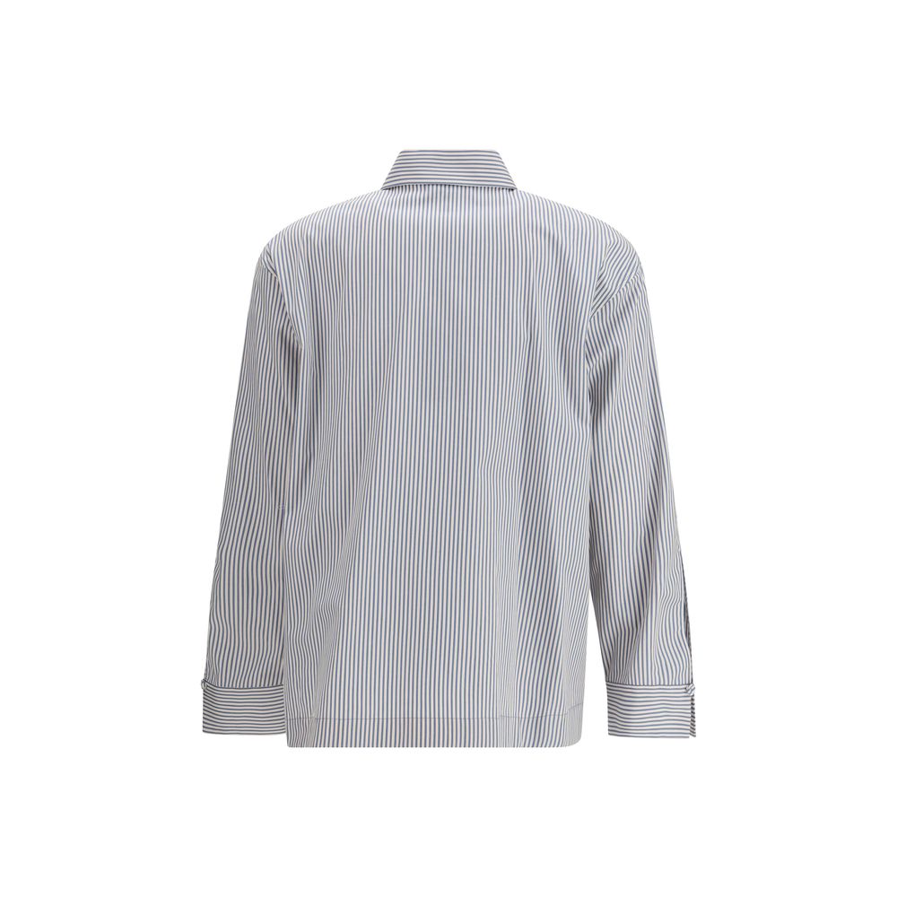 Camisa Fendi de algodón con patrón multicolor